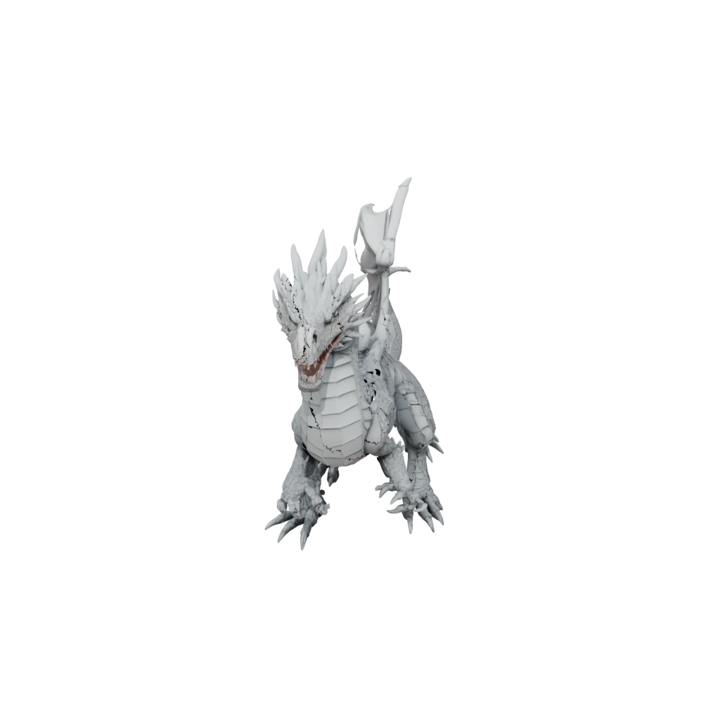 Camo Articulated Dragon Long
