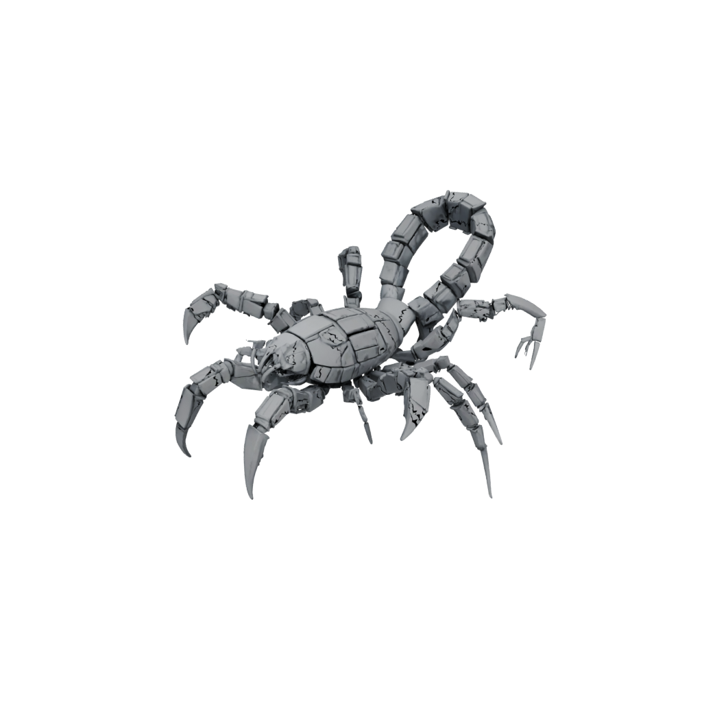 Camo Articulated Scorpion