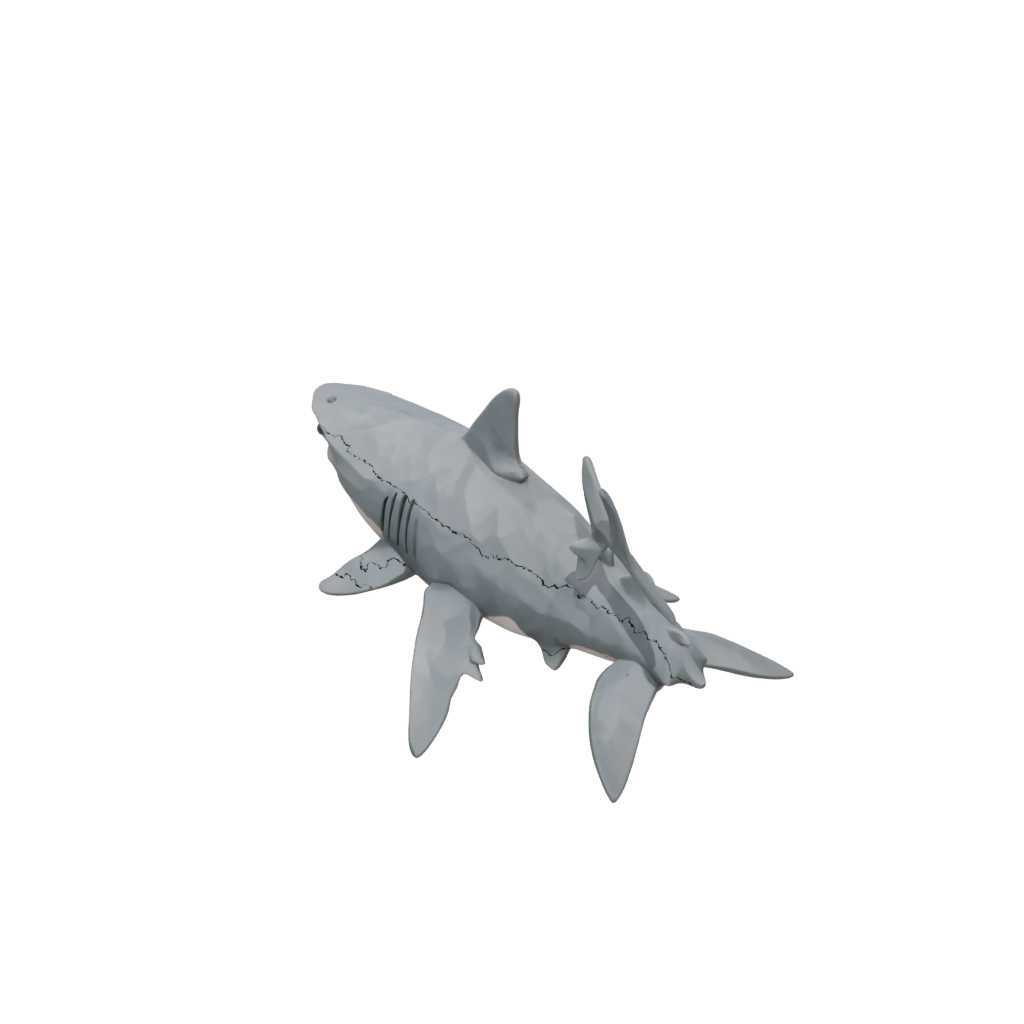 Camo Articulated Shark