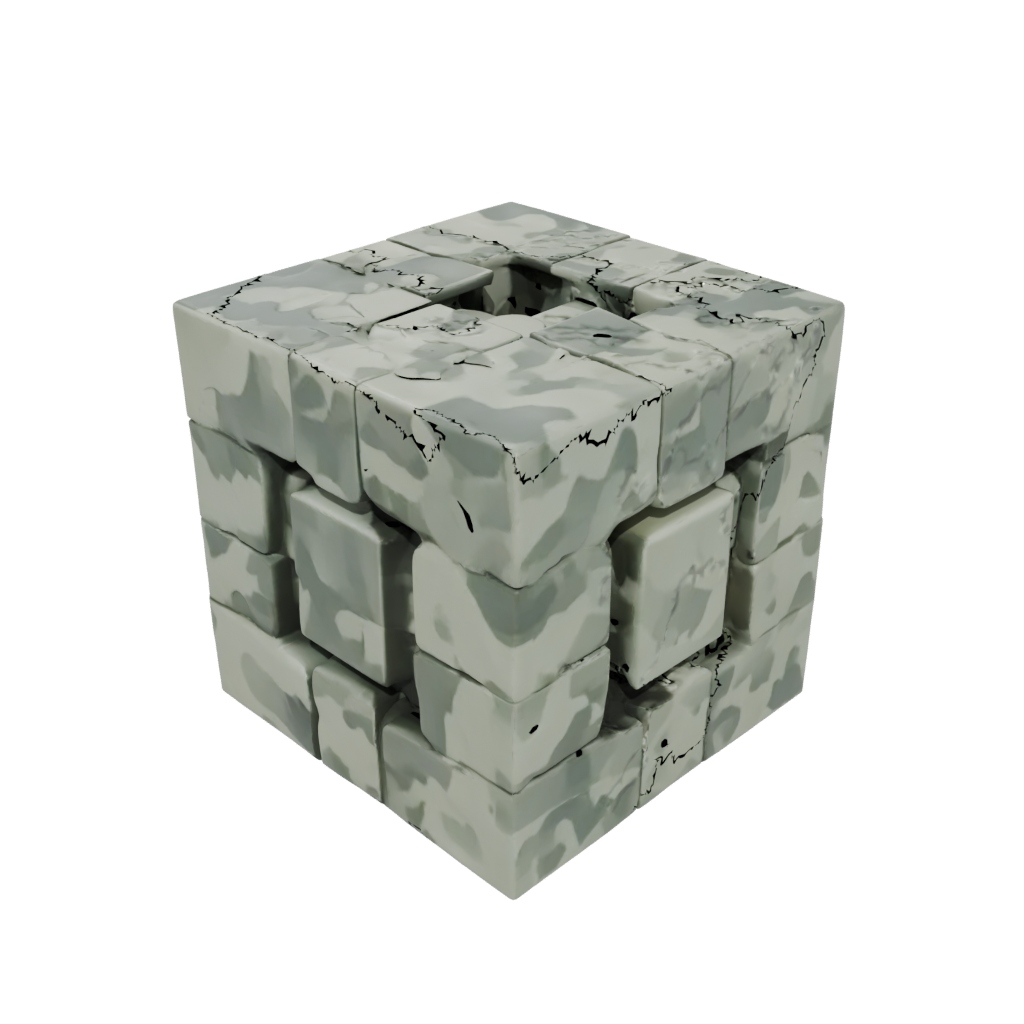 Camo Infinity Flip Cube