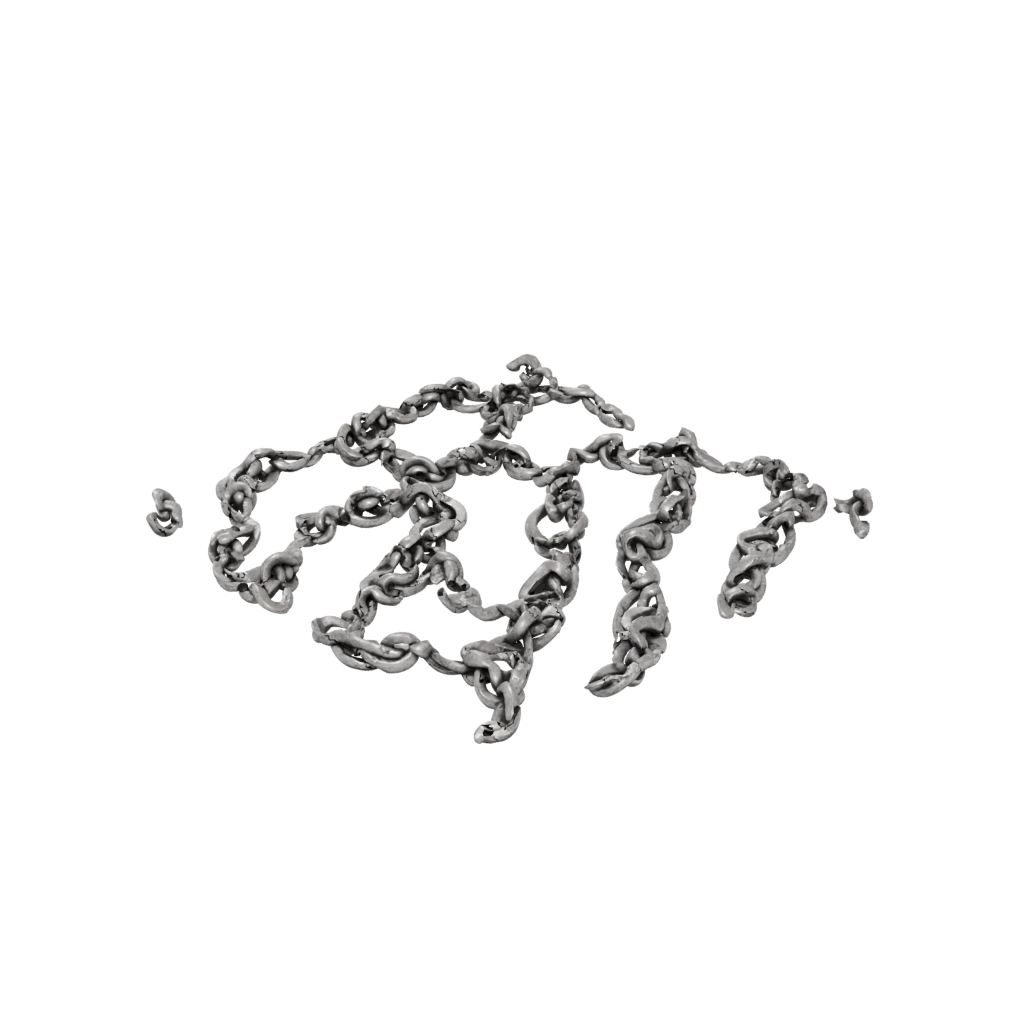 Camo Interlocking Ring Chain