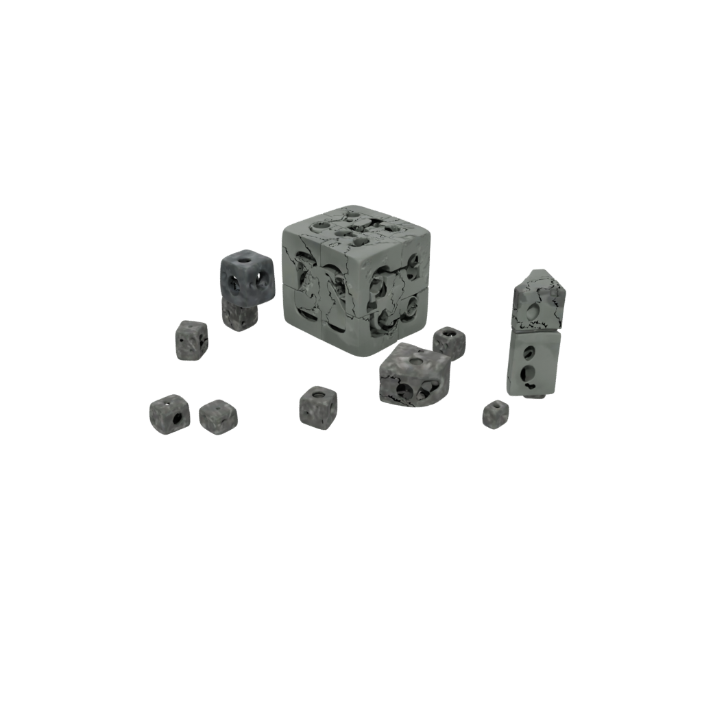 Camo Magnet-Free Click Cube