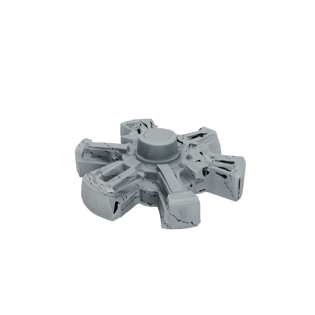 Camo Rolling Hex Spinner