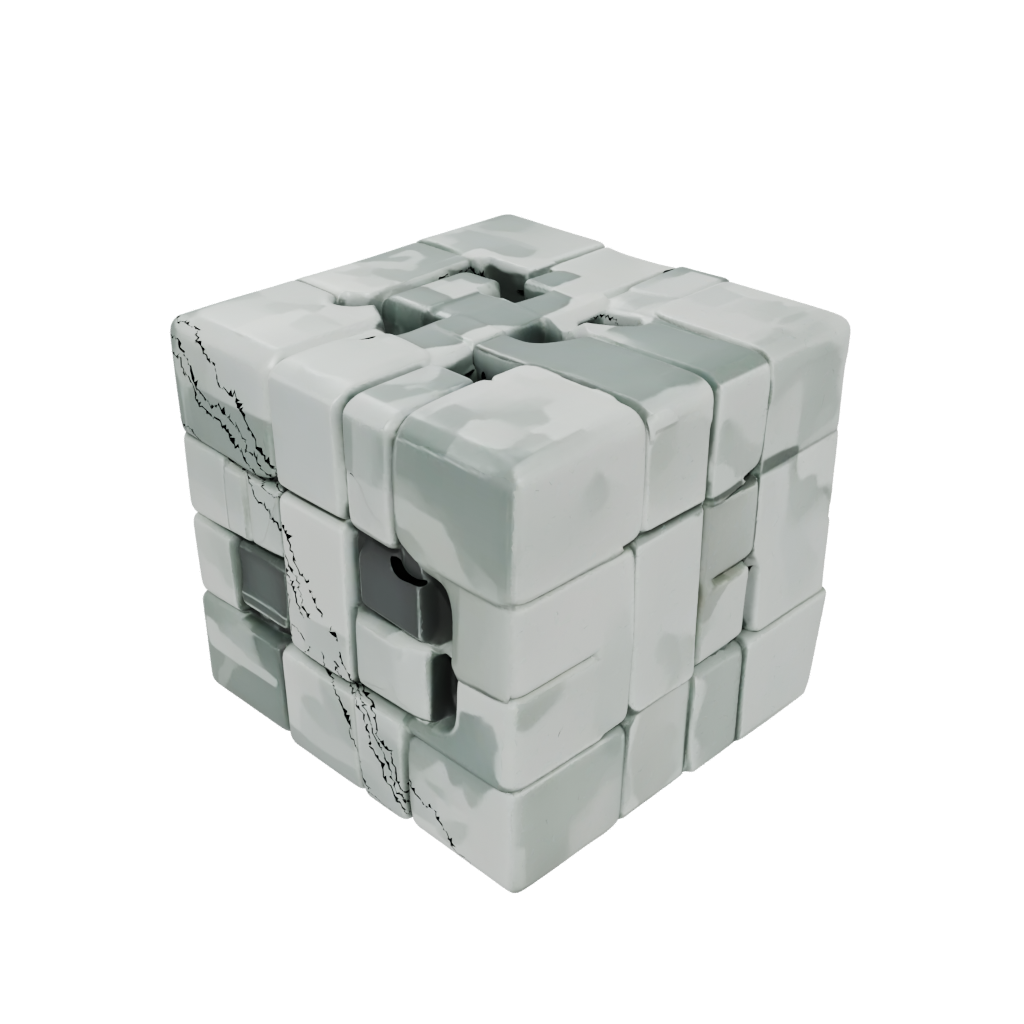 Camo Slide-Puzzle Cube