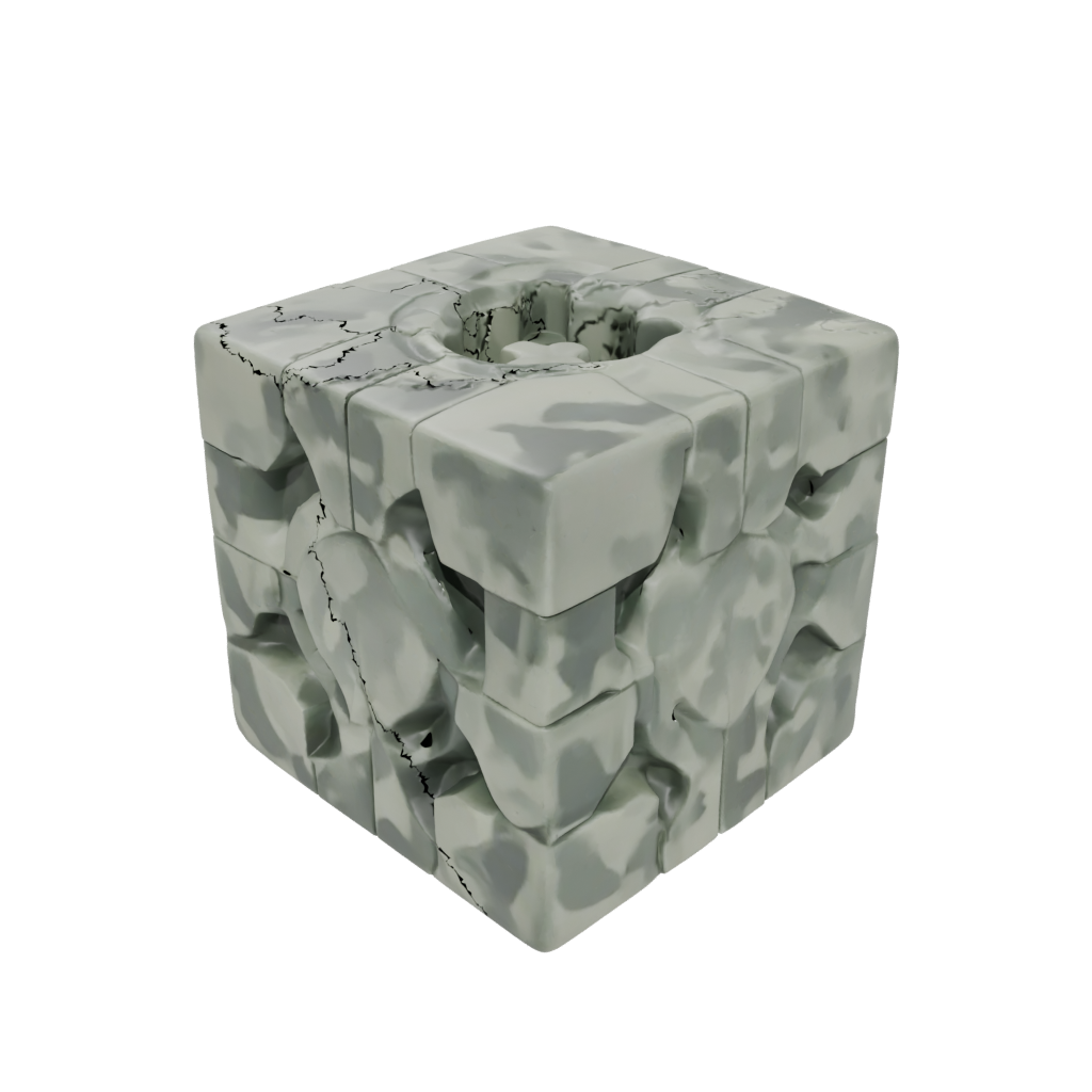 Camo Squeeze Stress Cube