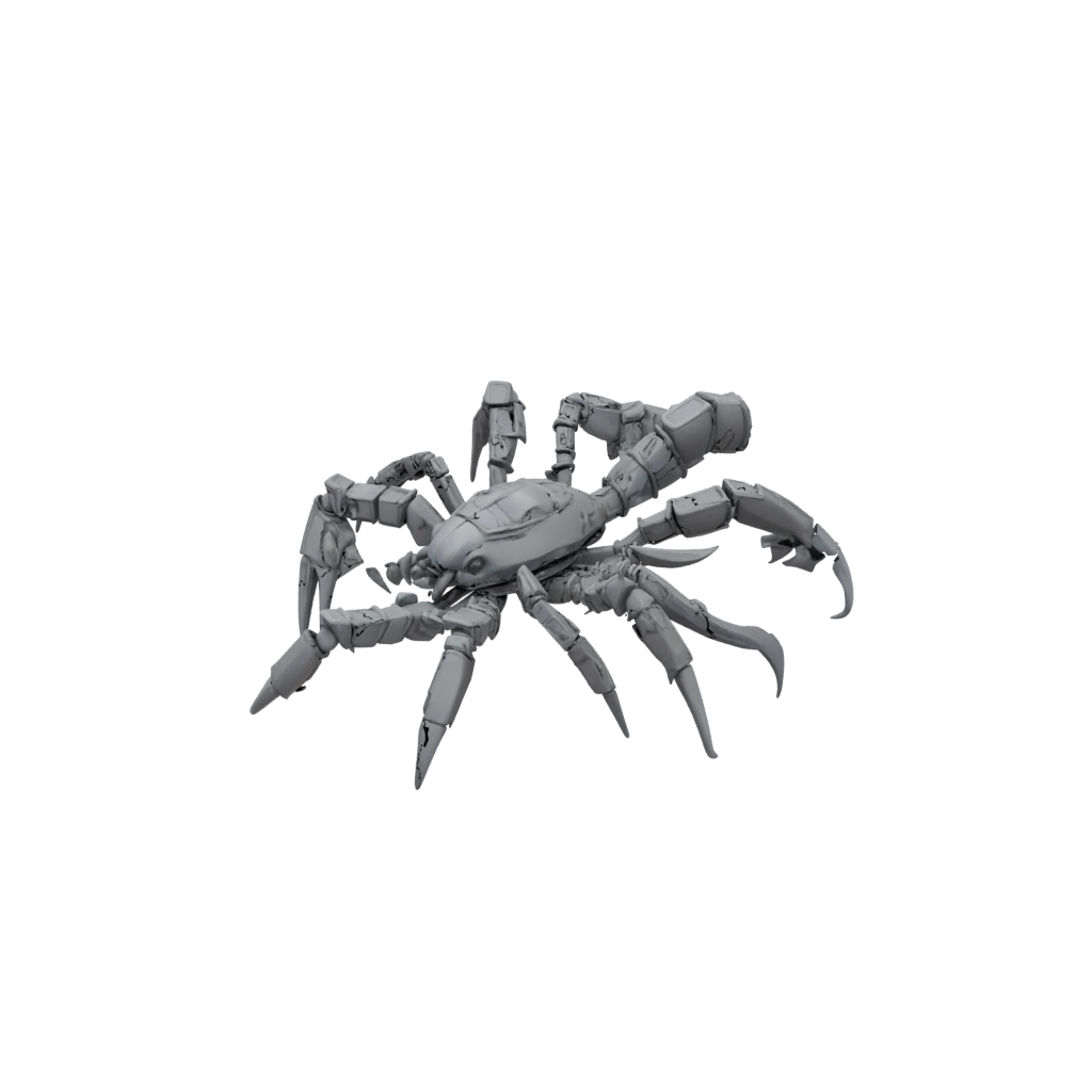 Camo Textured Articulated Scorpion