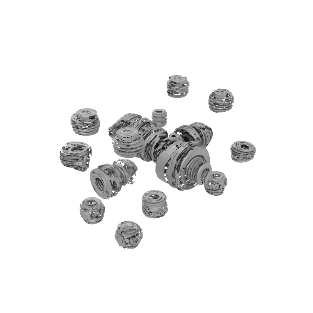 Camo Textured Compression Spring Toy