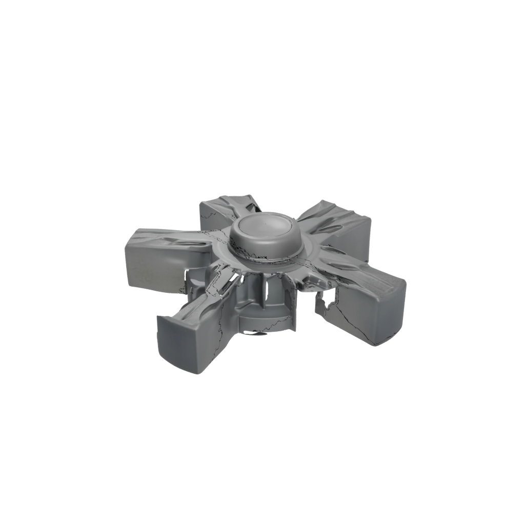 Camo Textured Three-Prong Spinner
