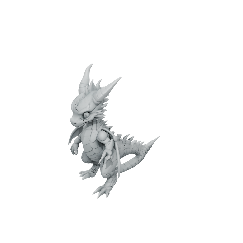 Pocket Articulated Keychain Dragonling