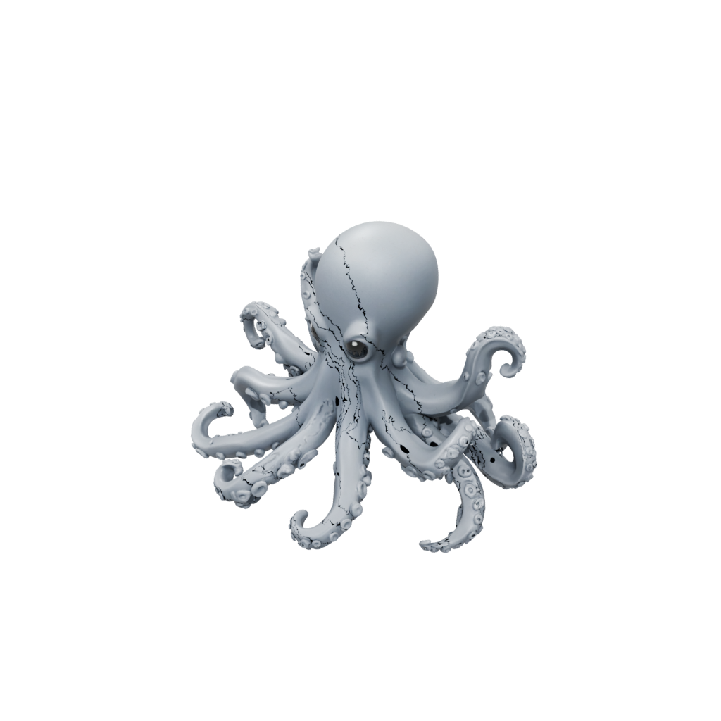 Pocket Articulated Octopus Mini