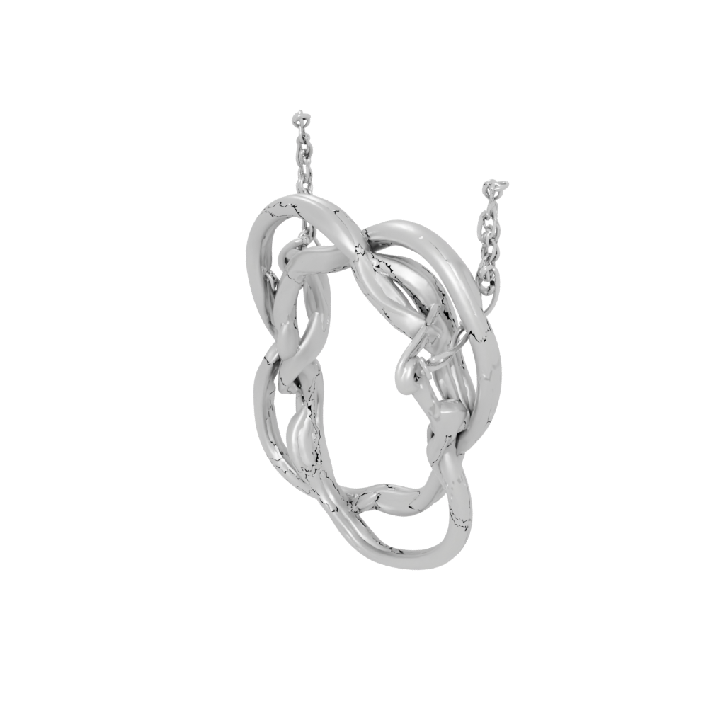 Pocket Interlocking Ring Chain