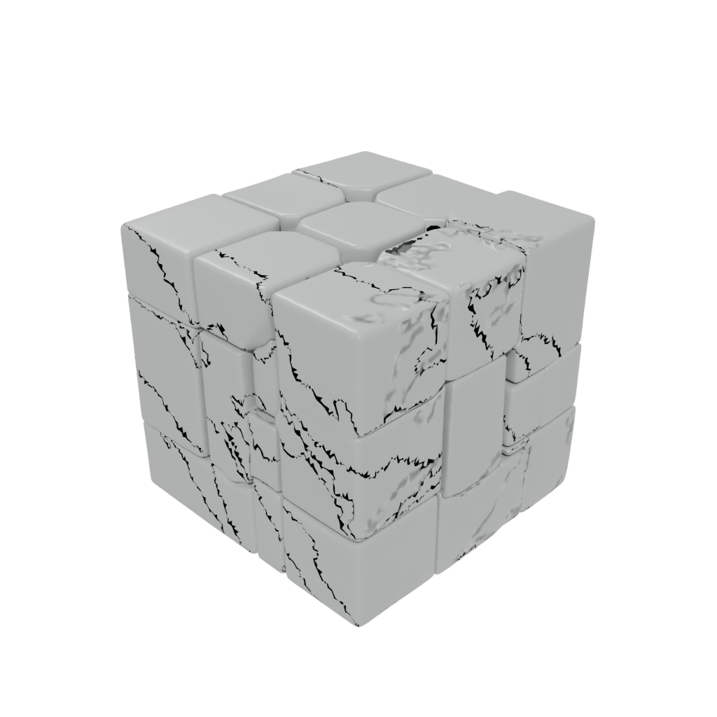 Pocket Slide-Puzzle Cube