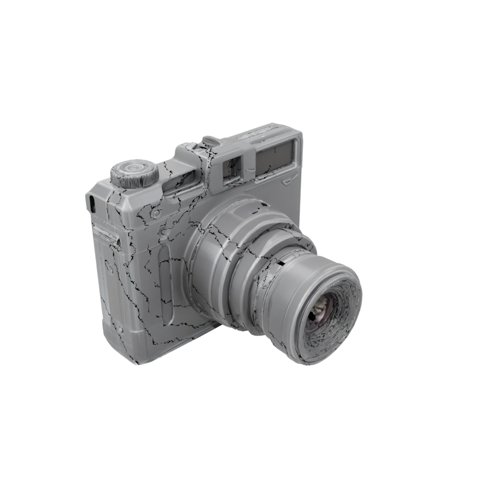 Crystal Pocket Clicky Cam Slider — fidgets 3D print model, STL