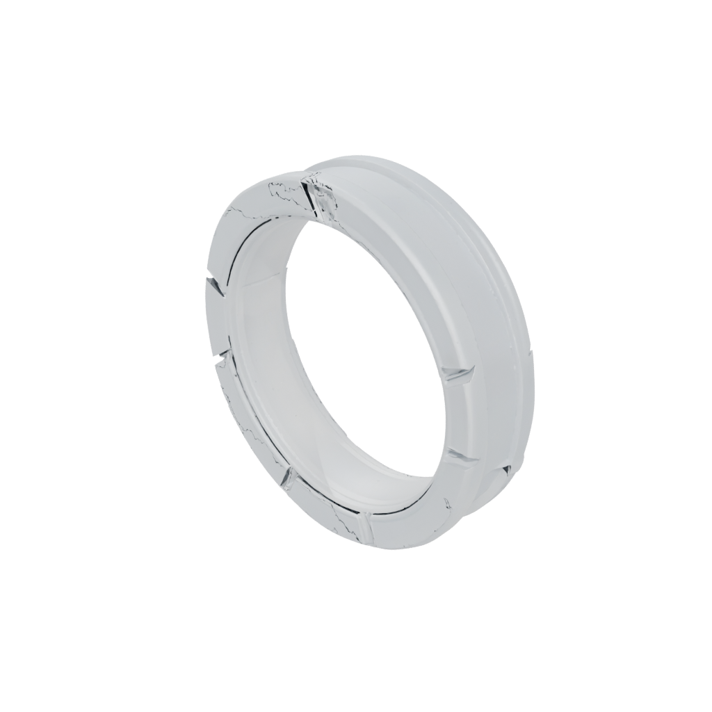 Crystal Pocket Sensory Chain Ring — fidgets 3D print model, STL