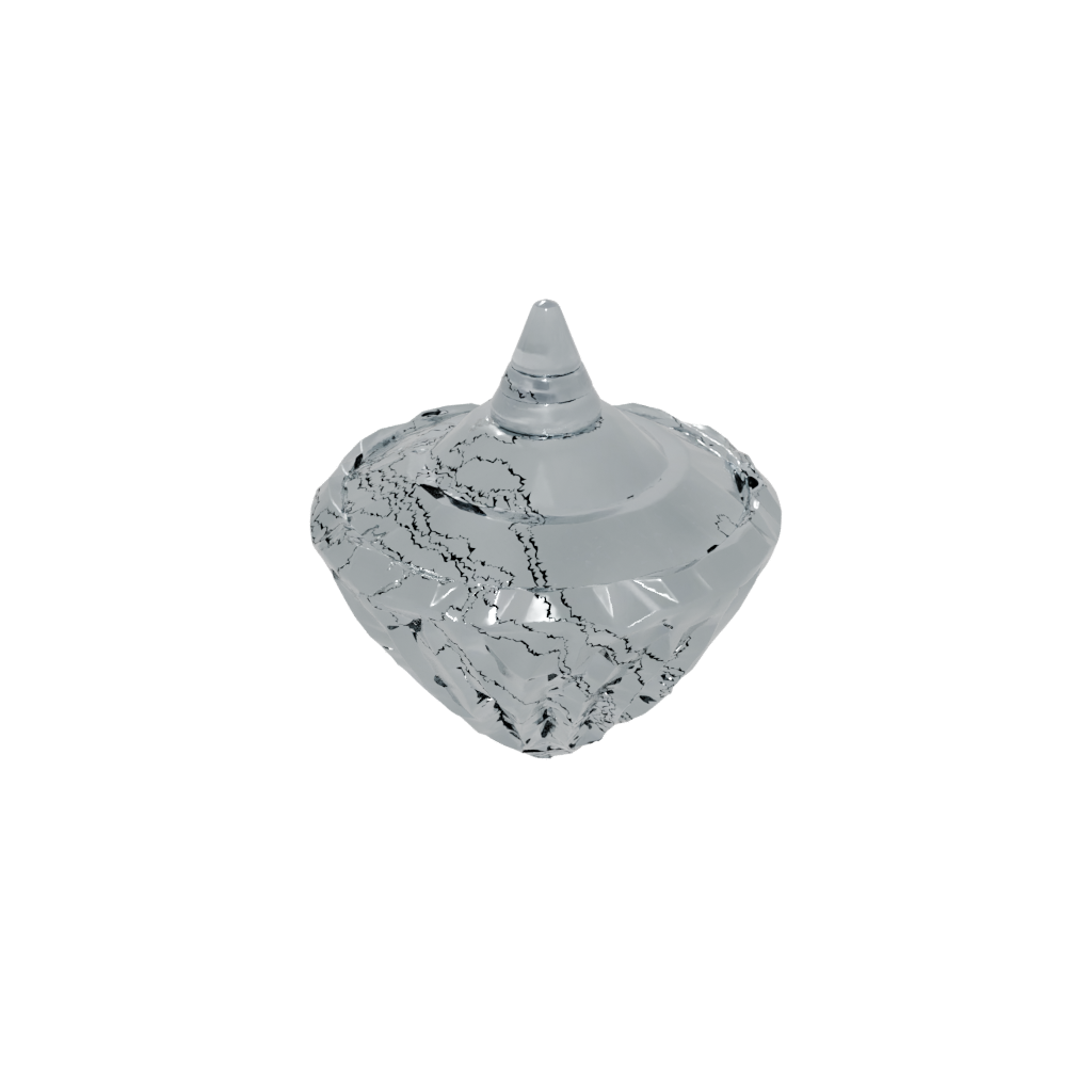Crystal Pocket Spinning Top Set — fidgets 3D print model, STL