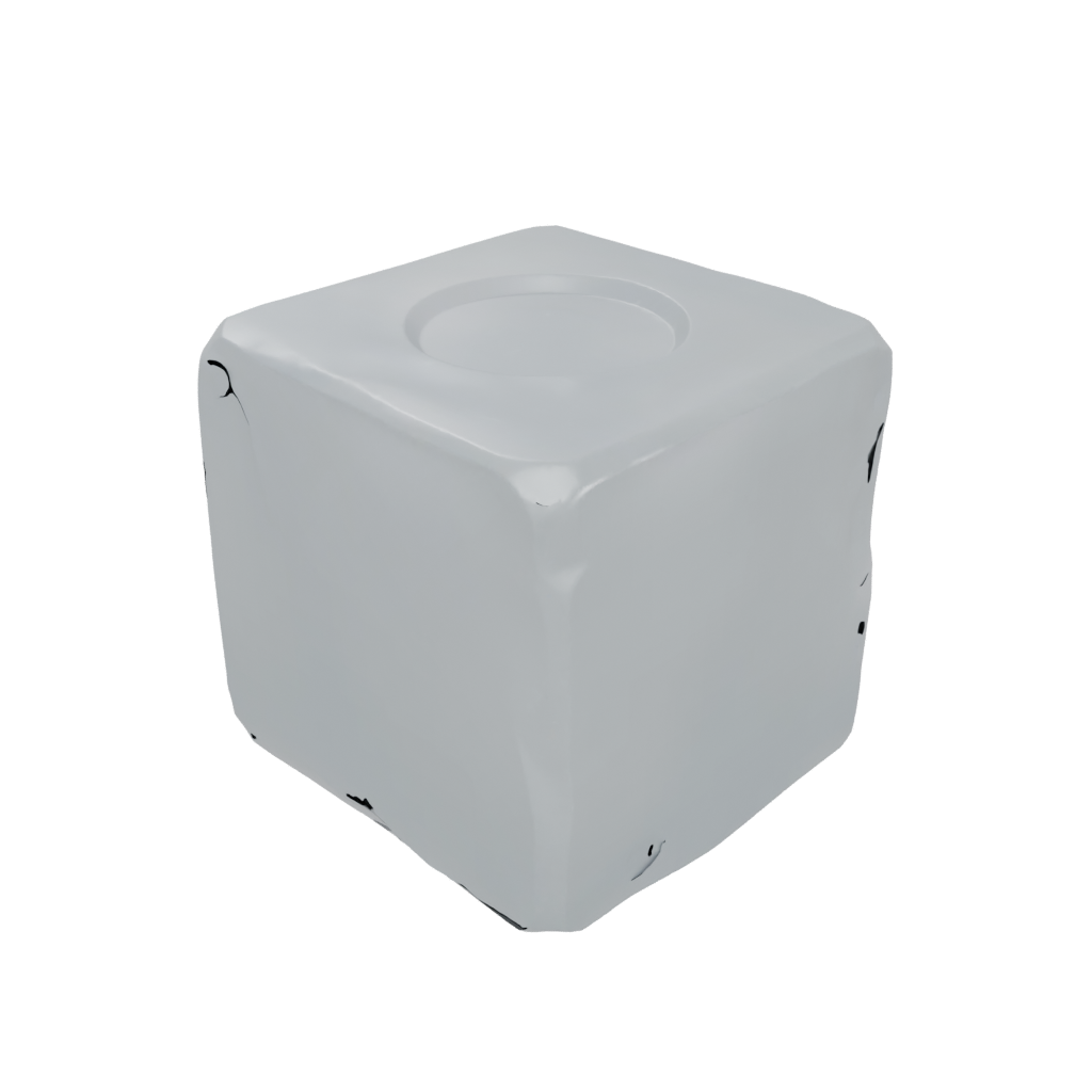 Crystal Pocket Squeeze Stress Cube — fidgets 3D print model, STL