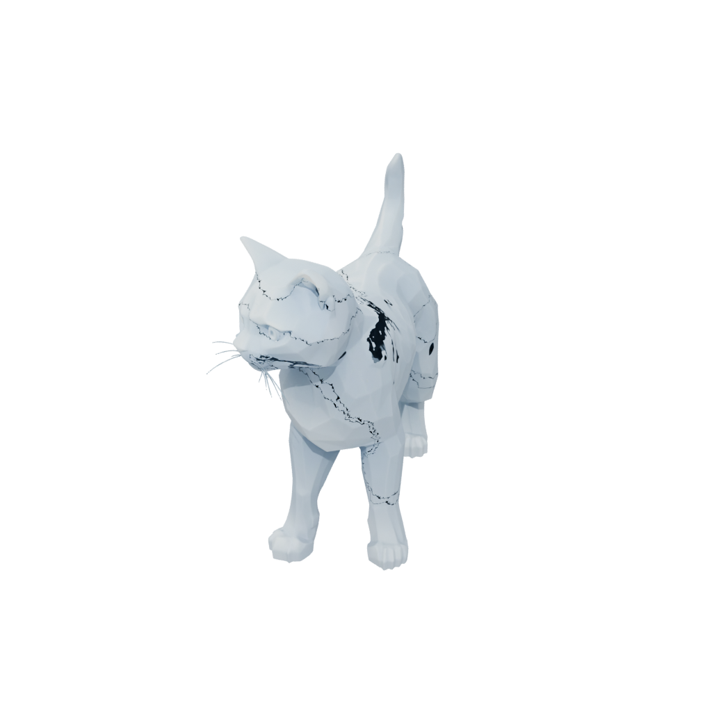 Crystal Big Articulated Cat