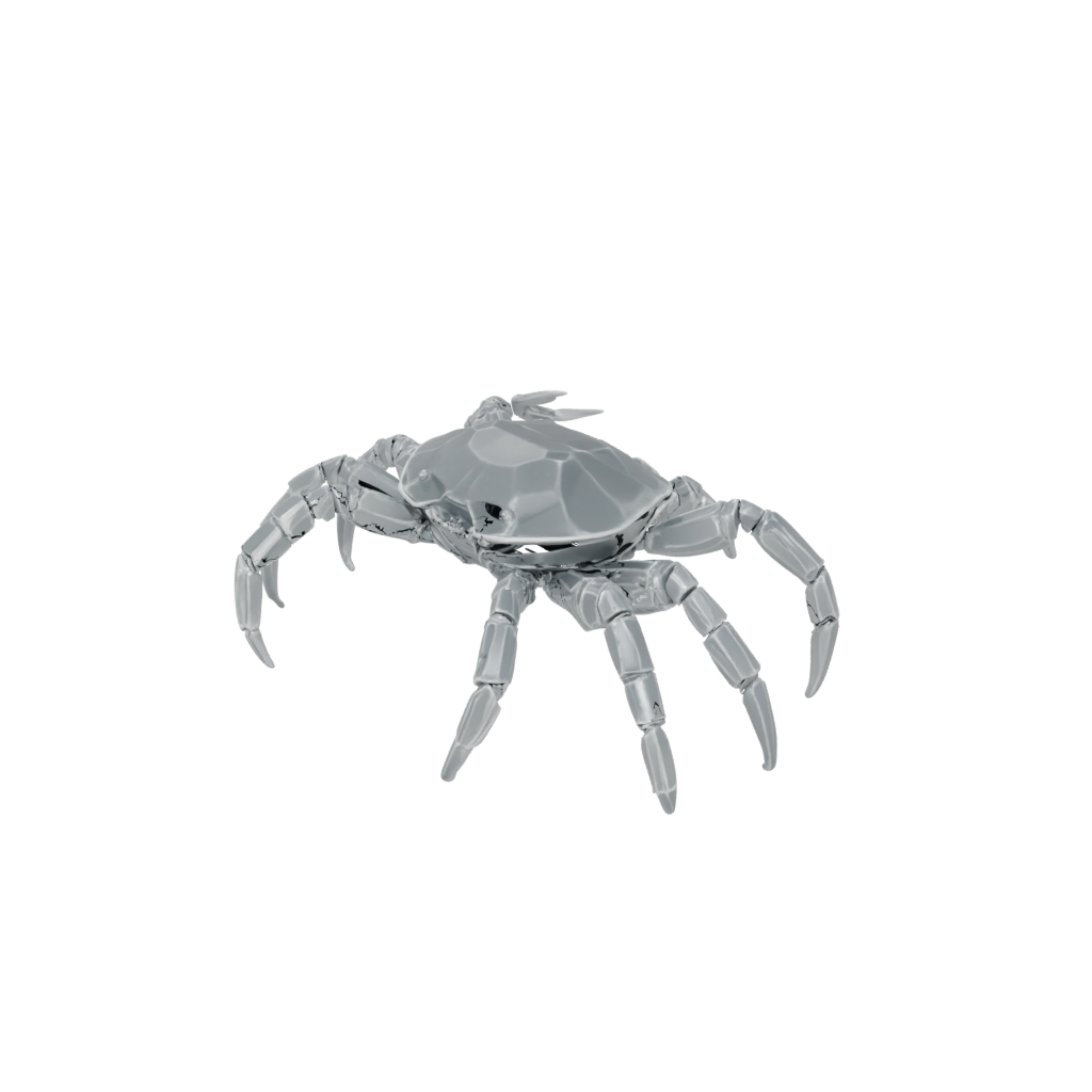 Crystal Big Articulated Crab