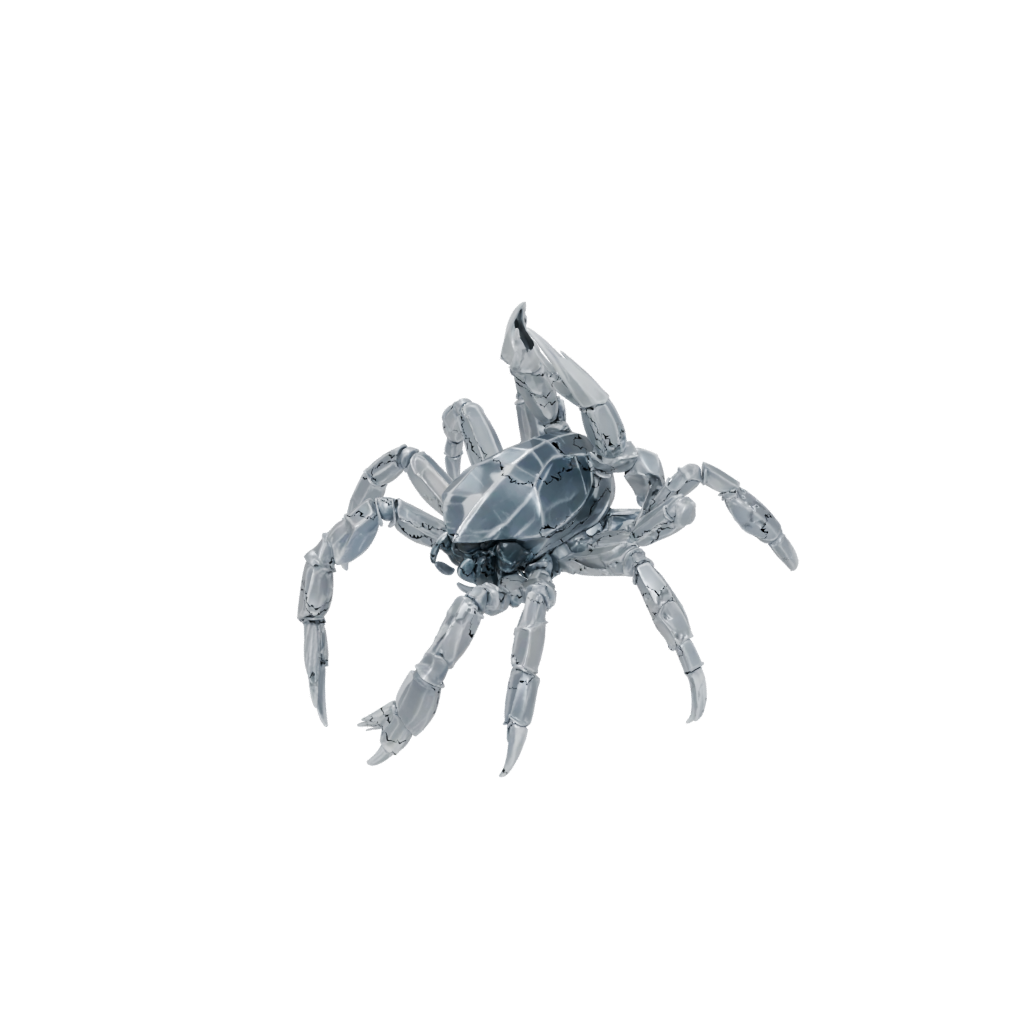 Crystal Big Articulated Scorpion