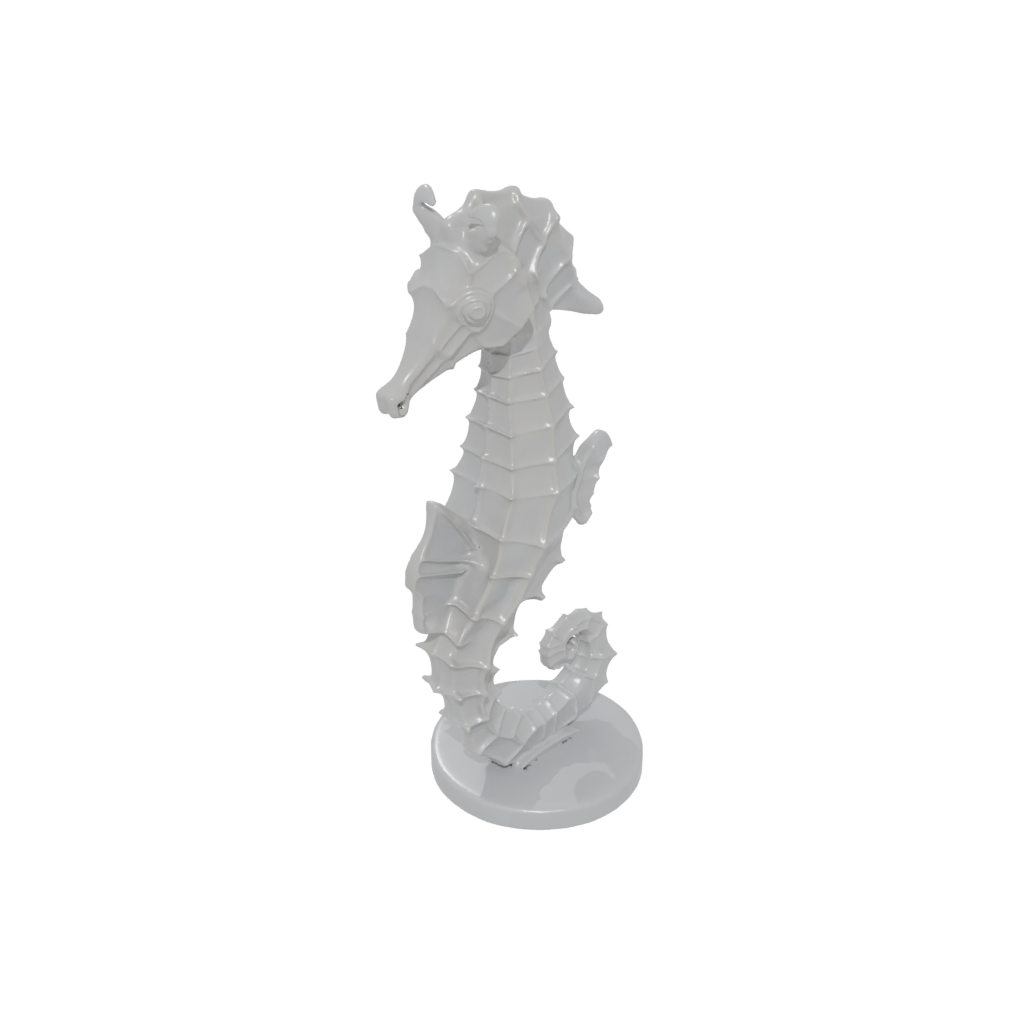 Crystal Big Articulated Seahorse