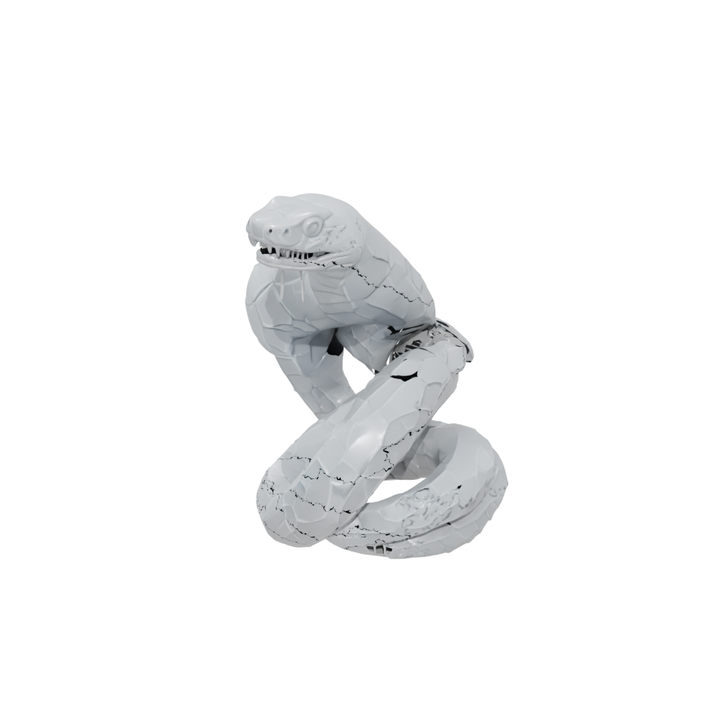 Crystal Big Articulated Snake Long