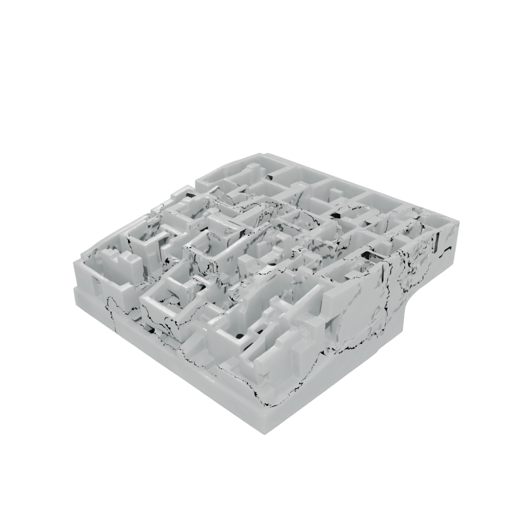 Crystal Big Marble Maze Pocket Puzzle