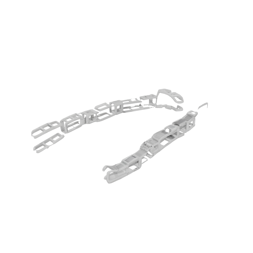 Crystal Big Pivot Domino Chain
