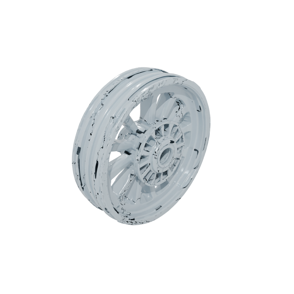 Crystal Big Ratchet Click Wheel
