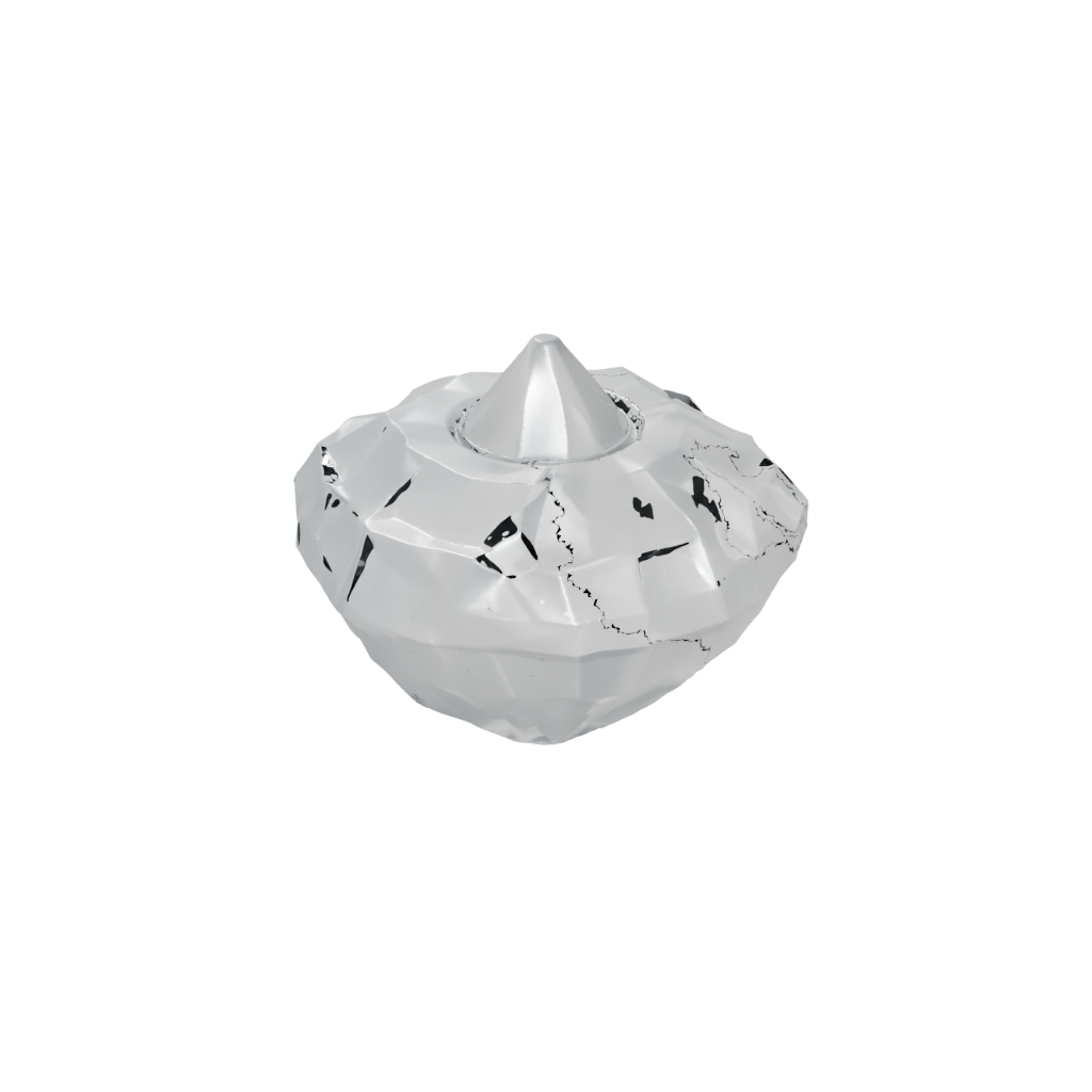 Crystal Big Spinning Top Set