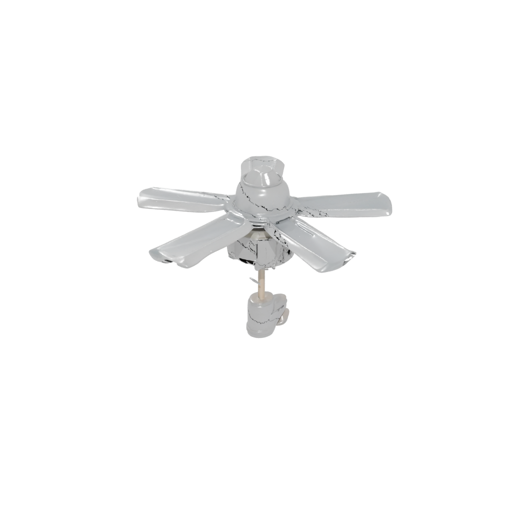 Crystal Big Three-Prong Spinner
