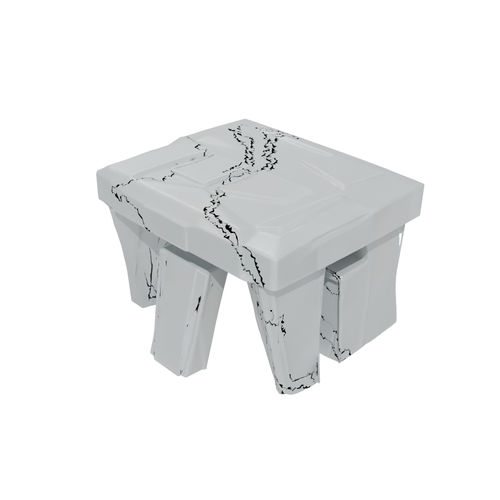 Crystal Big Tri-Bar Flip Toy