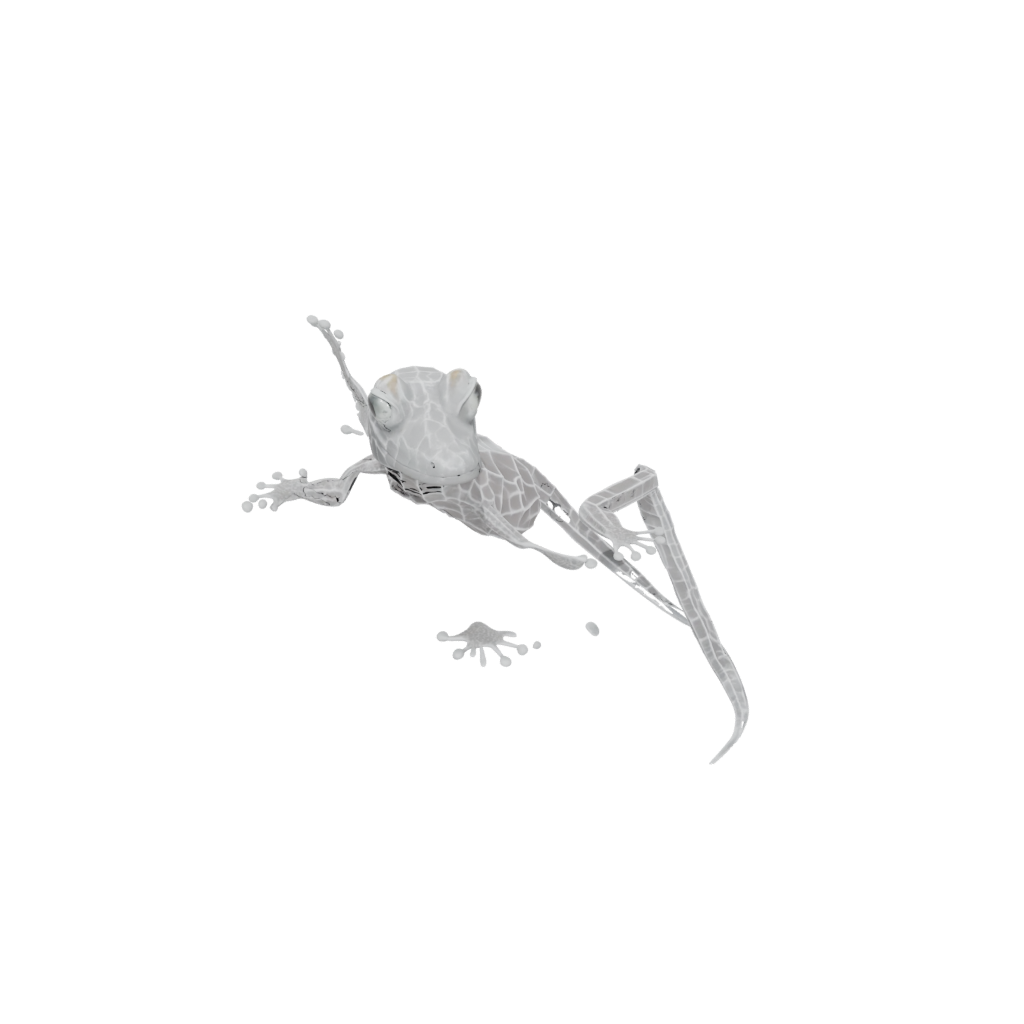 Crystal Soft Articulated Gecko
