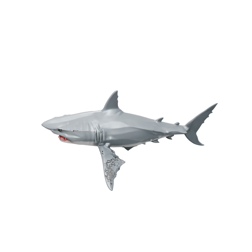 Crystal Soft Articulated Shark