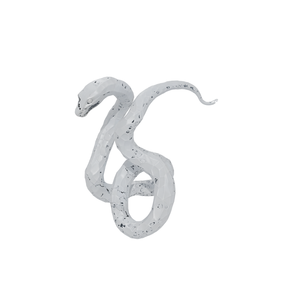 Crystal Soft Articulated Snake Long