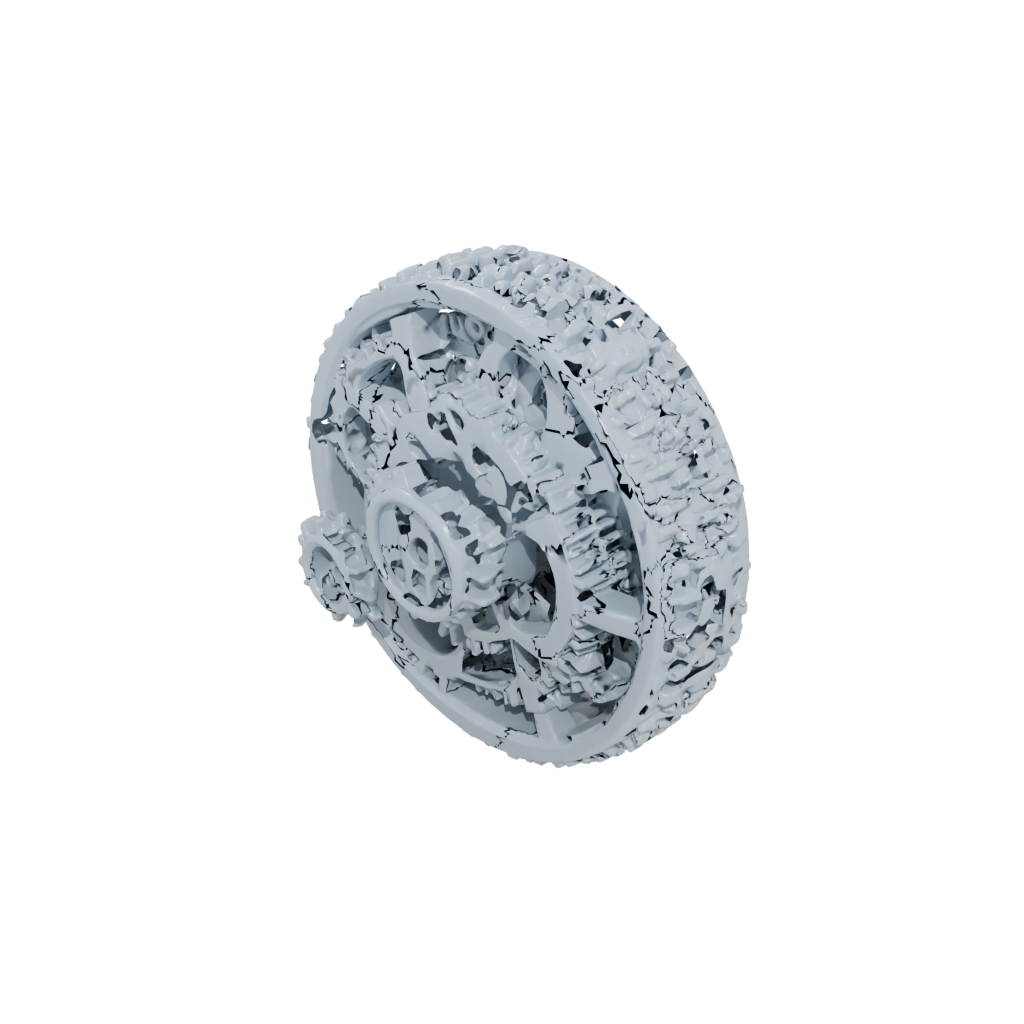 Crystal Soft Gear-Train Fidget