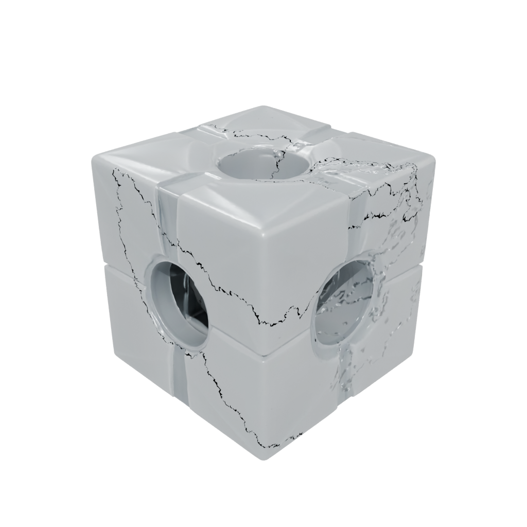 Crystal Soft Infinity Flip Cube