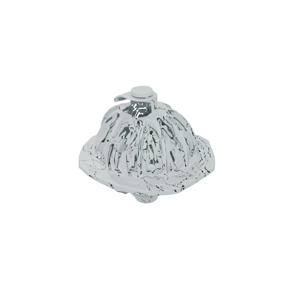 Crystal Soft Rolling Hex Spinner