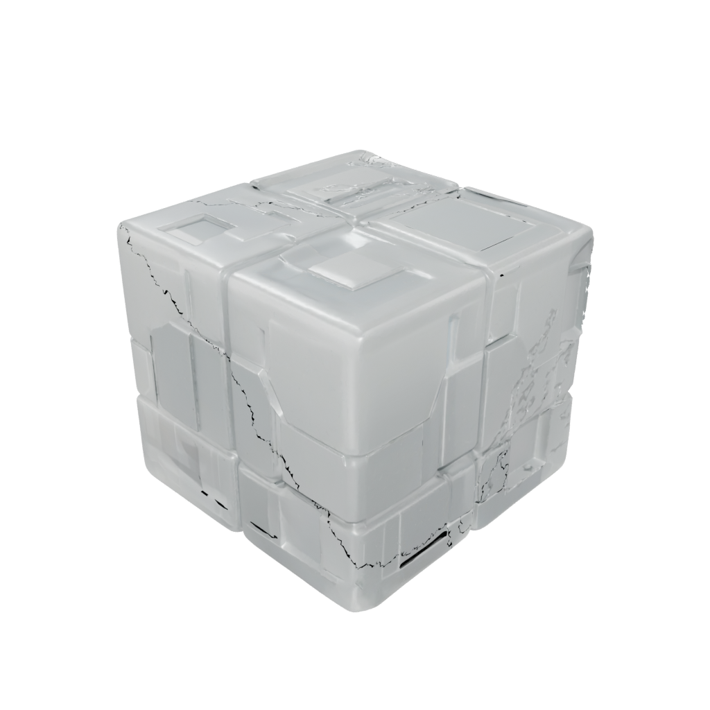 Crystal Soft Slide-Puzzle Cube
