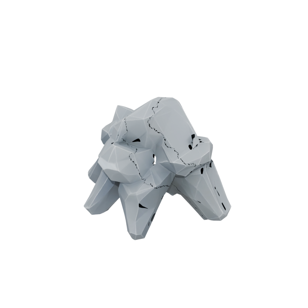 Crystal Soft Tri-Bar Flip Toy