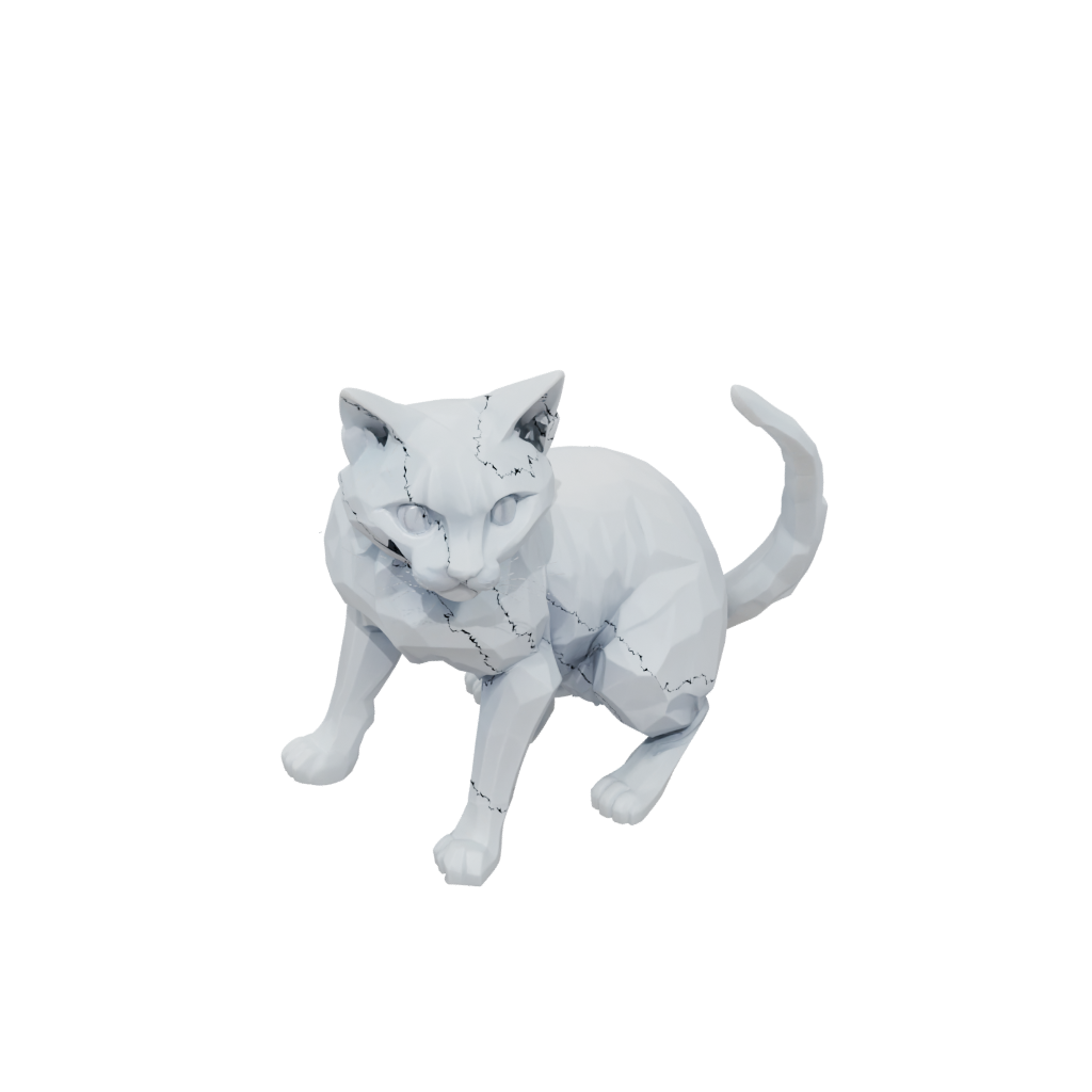 Crystal Articulated Cat