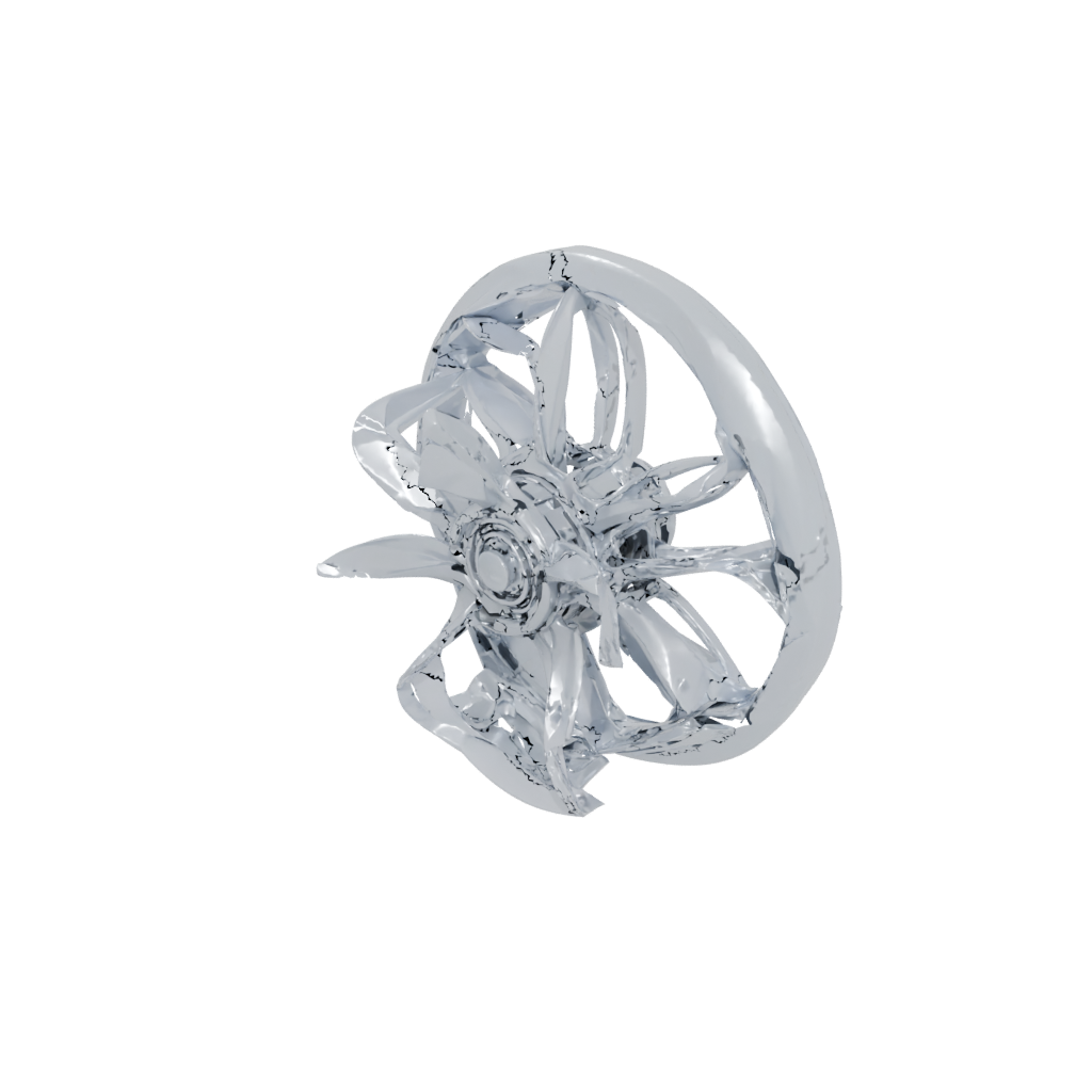 Crystal Articulated Gyroscope Spinner