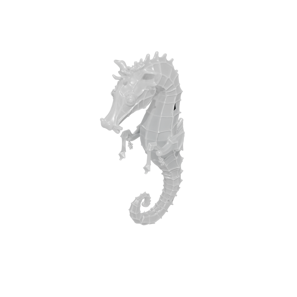 Crystal Articulated Seahorse