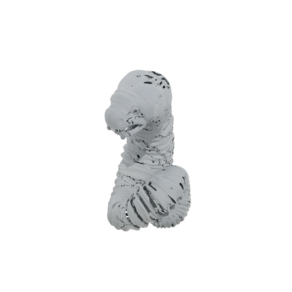 Crystal Articulated Worm