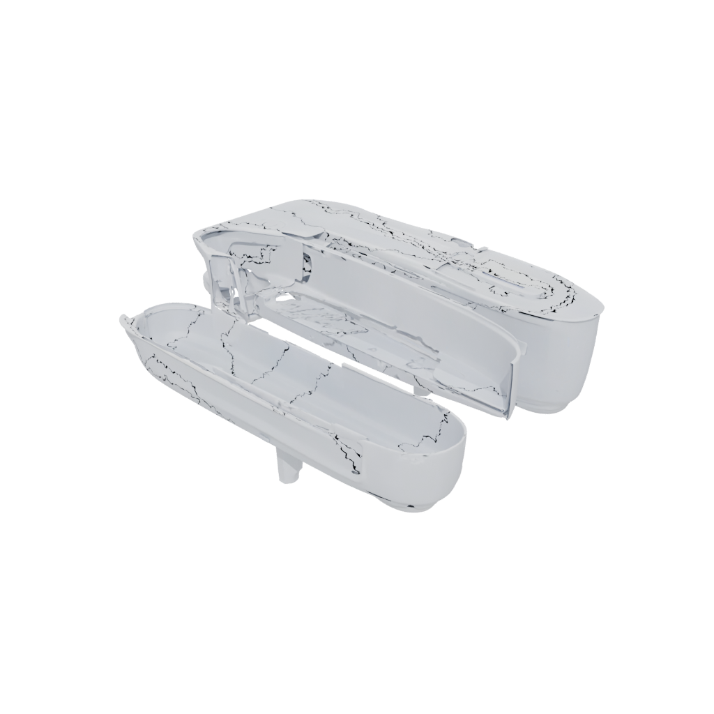 Crystal Flip-Flop Hinge Strip