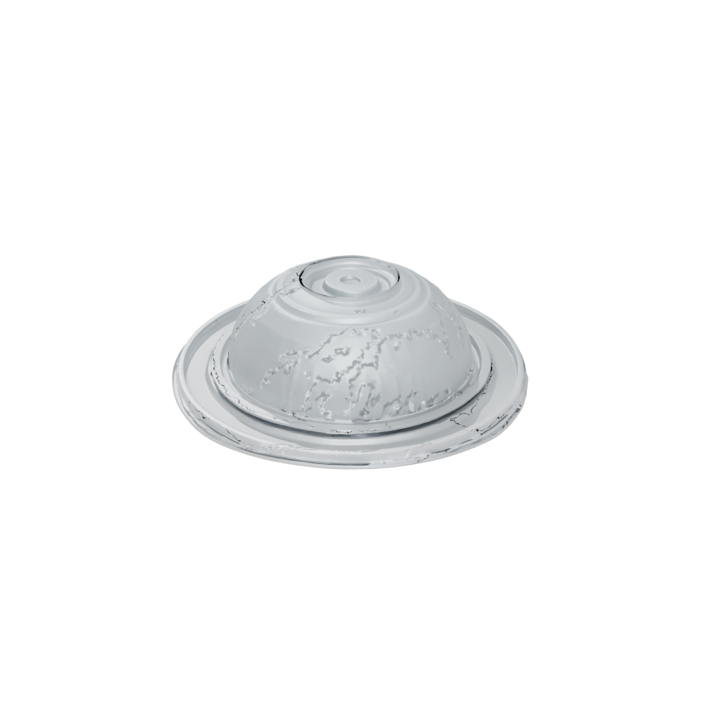 Crystal Rolling Ball Track Coin