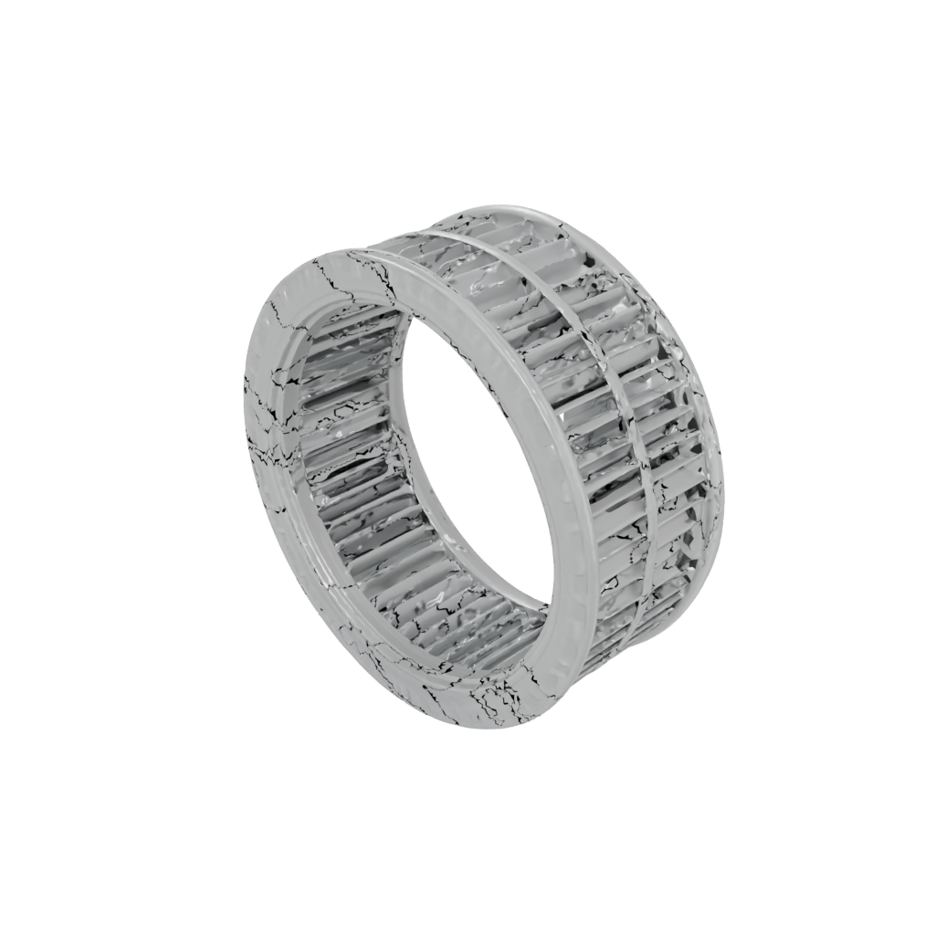 Crystal Textured Compression Spring Toy — fidgets 3D print model, STL
