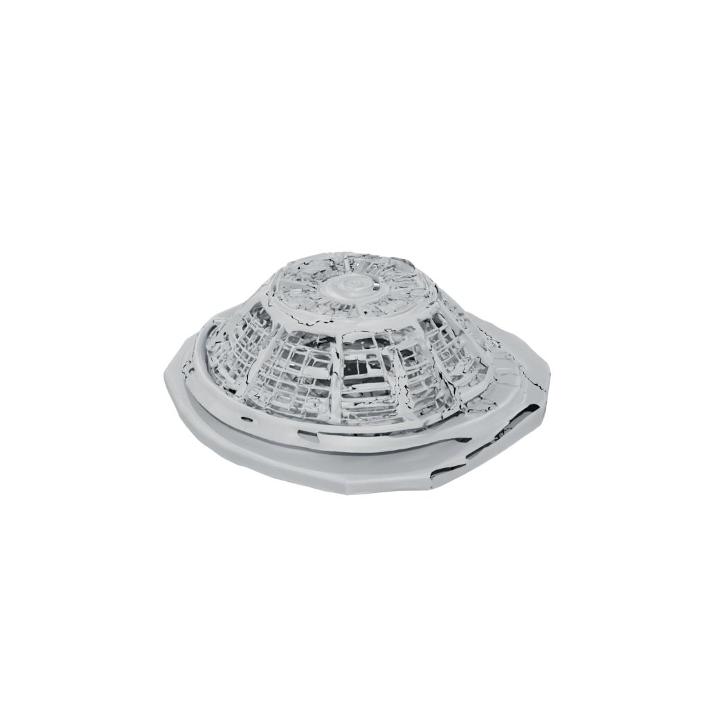 Crystal Textured Rolling Hex Spinner — fidgets 3D print model, STL
