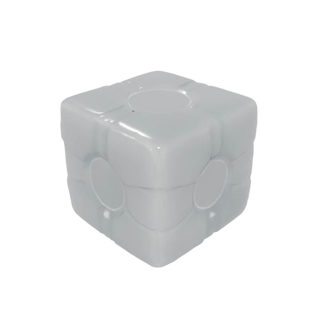 Crystal Textured Squeeze Stress Cube — fidgets 3D print model, STL