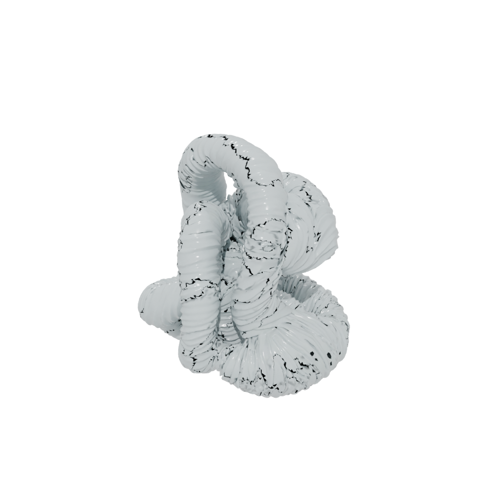Crystal Textured Twisty Helix Toy — fidgets 3D print model, STL