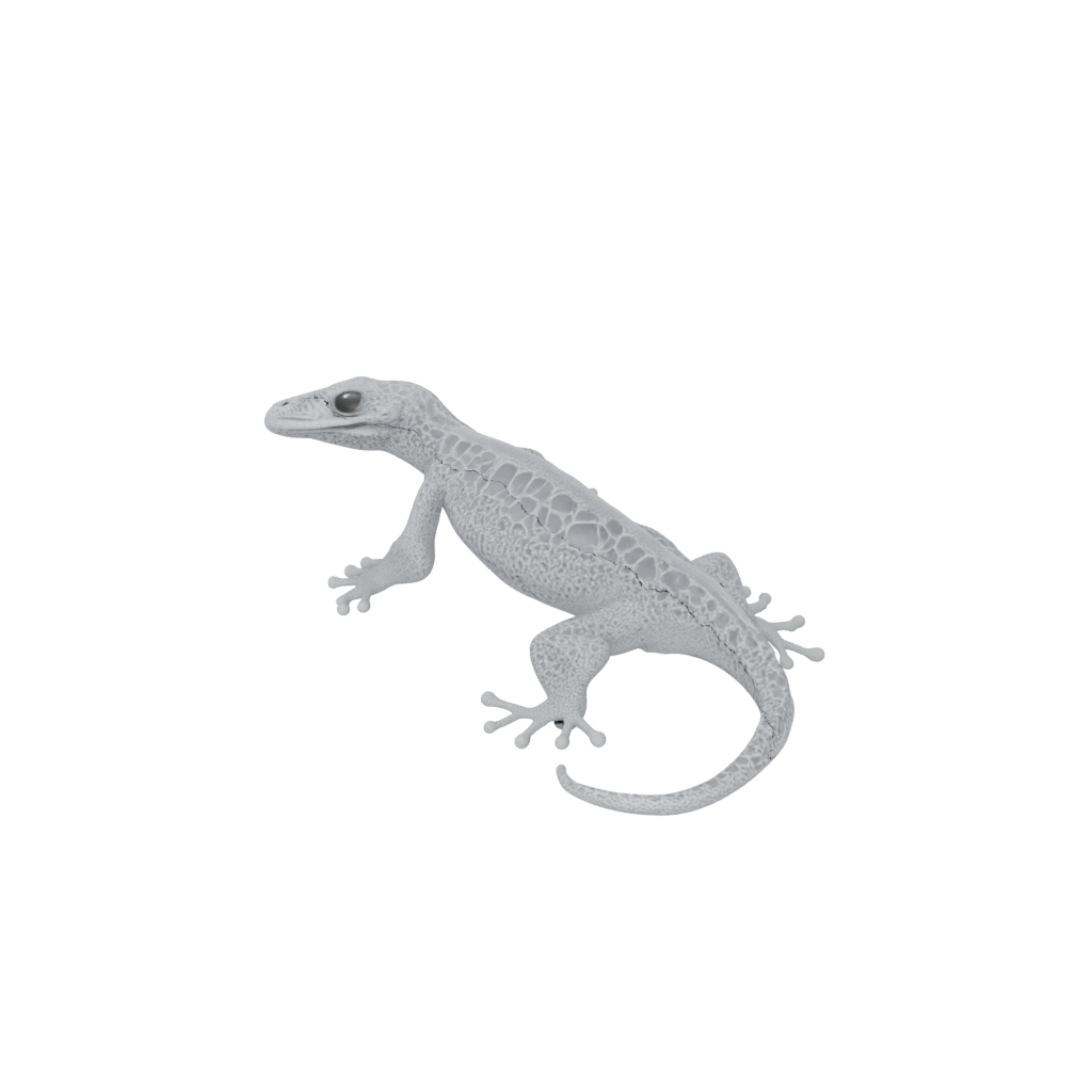 Galaxy Pocket Articulated Gecko — fidgets 3D print model, STL